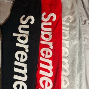 Supreme Sweatpants In All Sizes (S,M,L)